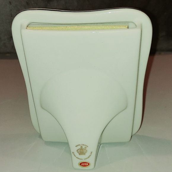 NIB 50TH WEDDING ANNIVERSARY ROYAL CROWN PORCELAIN GOLD LEAF PICTURE FRAME - Picture 4 of 6